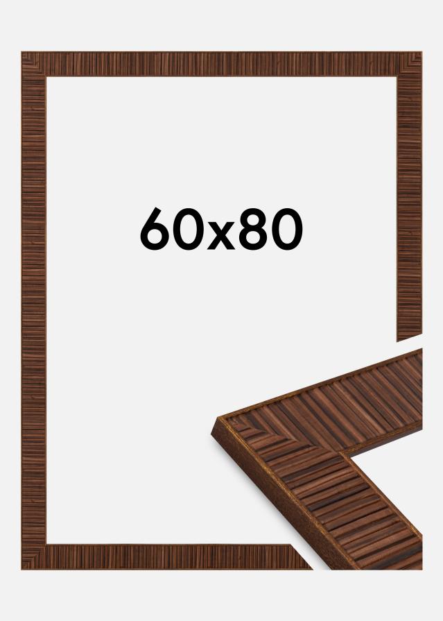 Ramme Agust Akrylglas Rosewood 60x80 cm