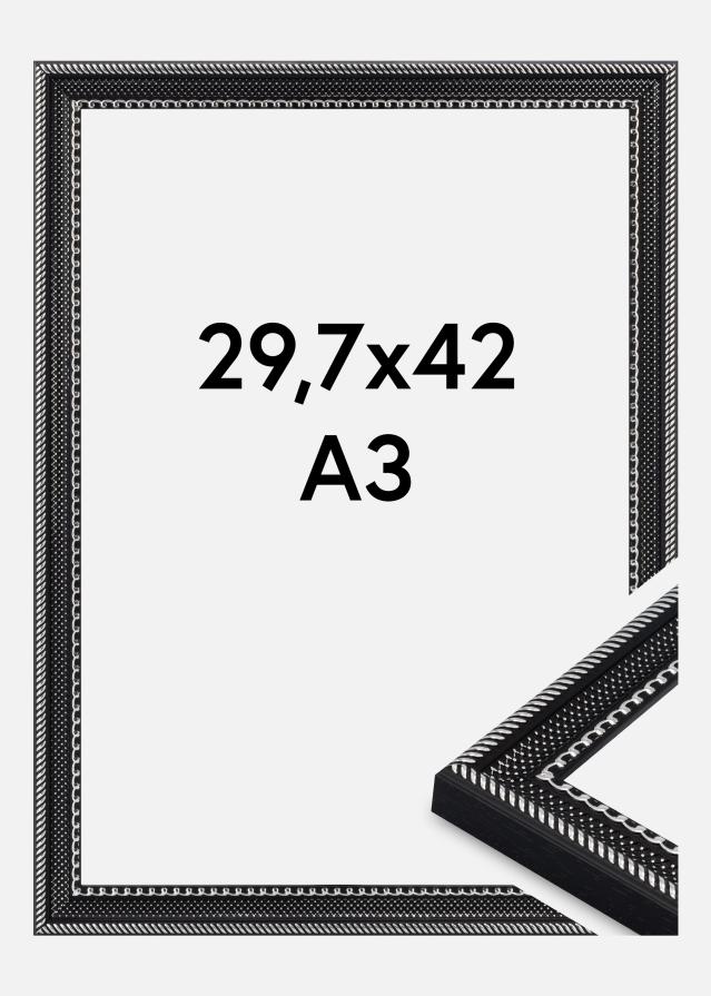 Ramme Trellis Akrylglas Vintage Black 29.7x42 cm (A3)