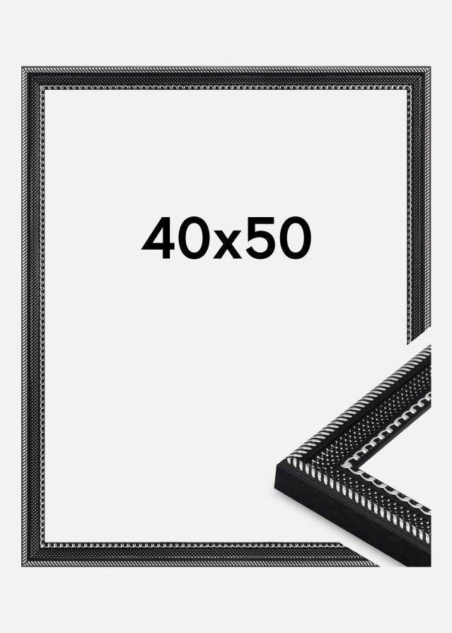 Ramme Trellis Akrylglas Vintage Black 40x50 cm