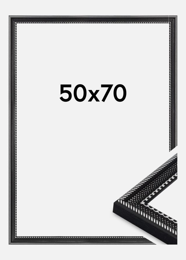 Ramme Trellis Akrylglas Vintage Black 50x70 cm