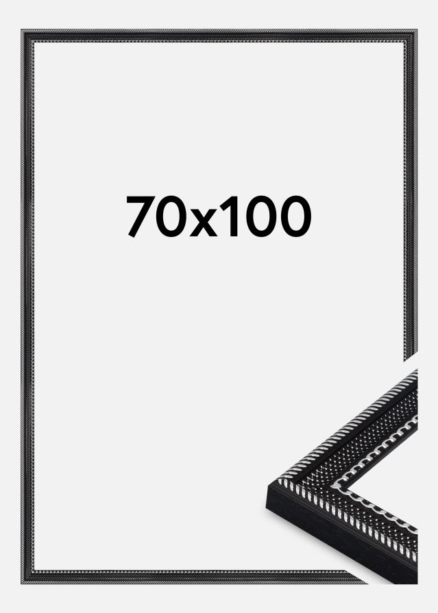 Ramme Trellis Akrylglas Vintage Black 70x100 cm