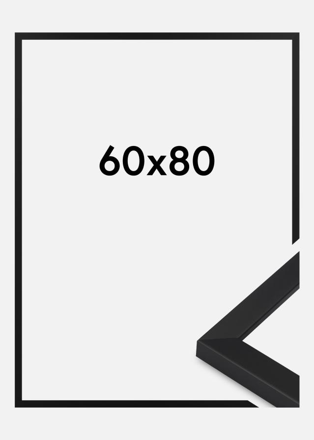 Ramme Oban Akrylglas Sort 60x80 cm