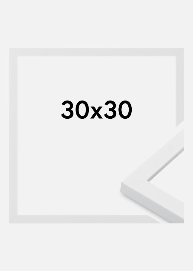 Ramme Oban Akrylglas Hvid 30x30 cm