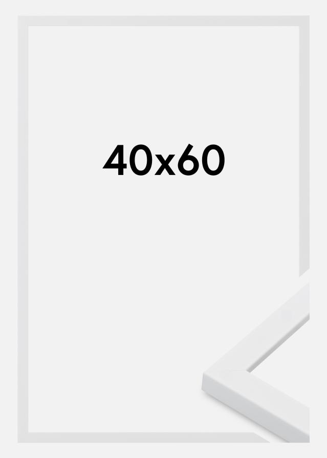 Ramme Oban Akrylglas Hvid 40x60 cm