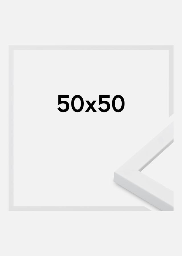 Ramme Oban Akrylglas Hvid 50x50 cm