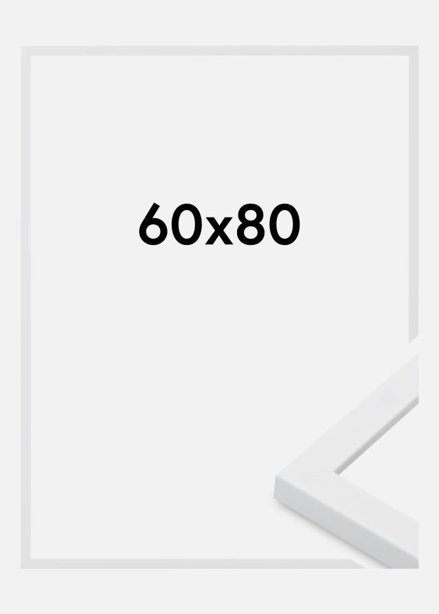 Ramme Oban Akrylglas Hvid 60x80 cm