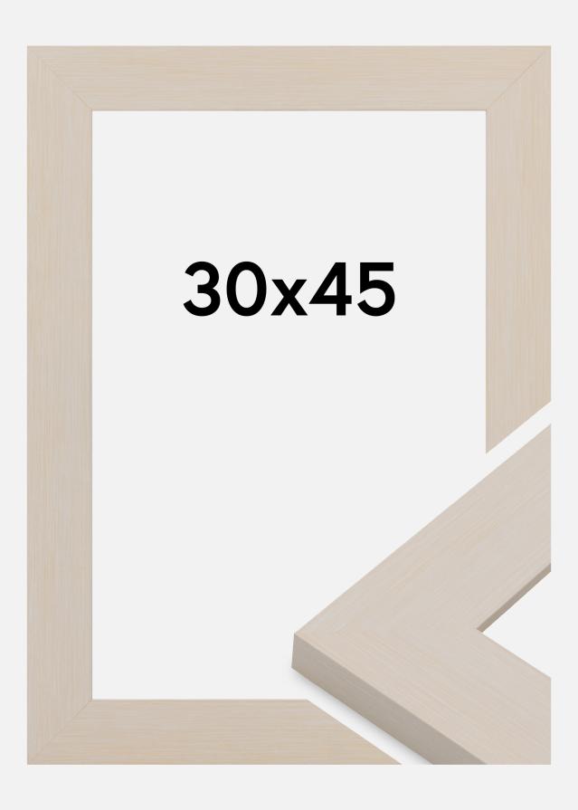 Ramme Pembrokeshire Akrylglas Hvid 30x45 cm
