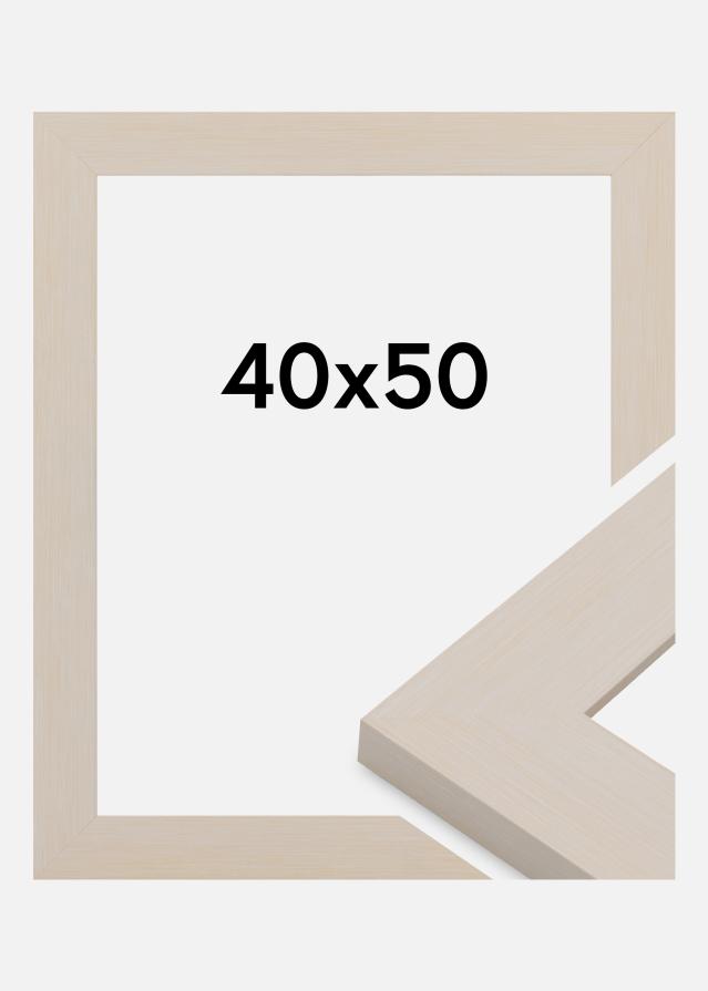 Ramme Pembrokeshire Akrylglas Hvid 40x50 cm