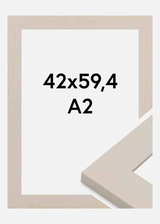 Ramme Pembrokeshire Akrylglas Hvid 42x59,4 cm (A2)