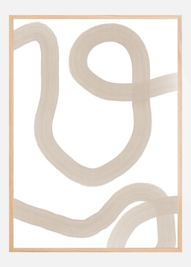 Gentle Serpentine Path Plakat