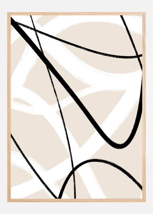 Fluid Line Dance Plakat