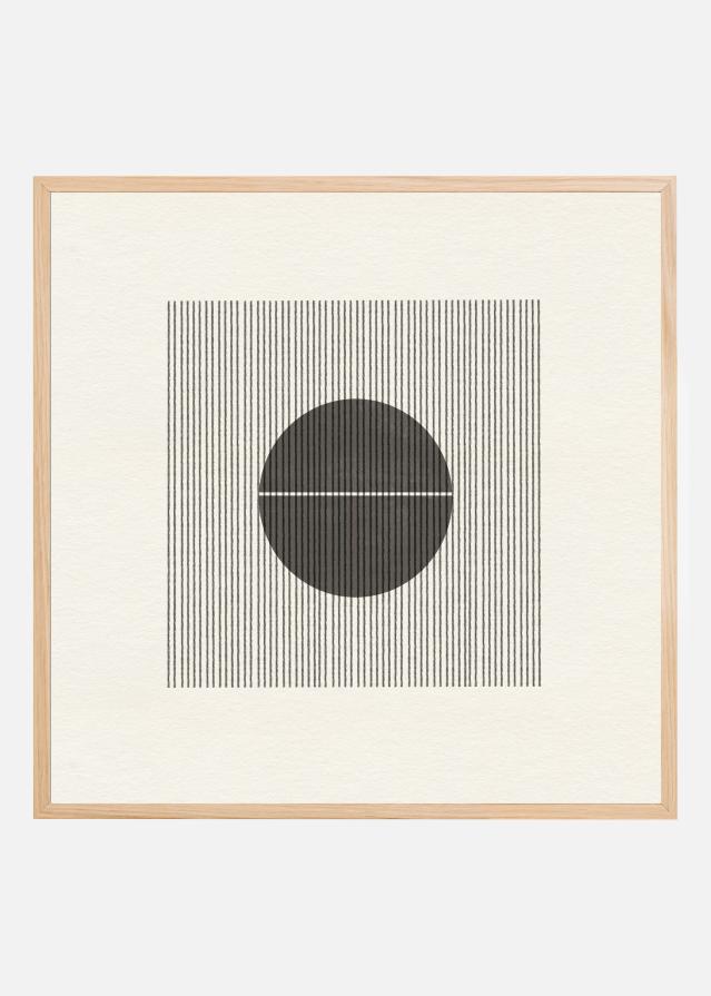 Line and Circle Harmony Plakat
