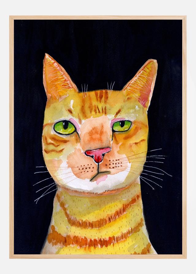 Ginger Cat Plakat