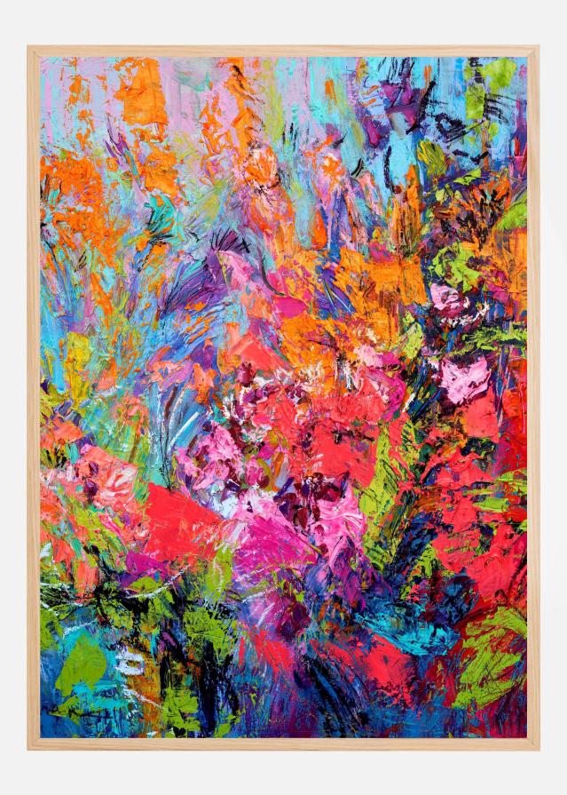 Ethereal Blossom Glow Plakat