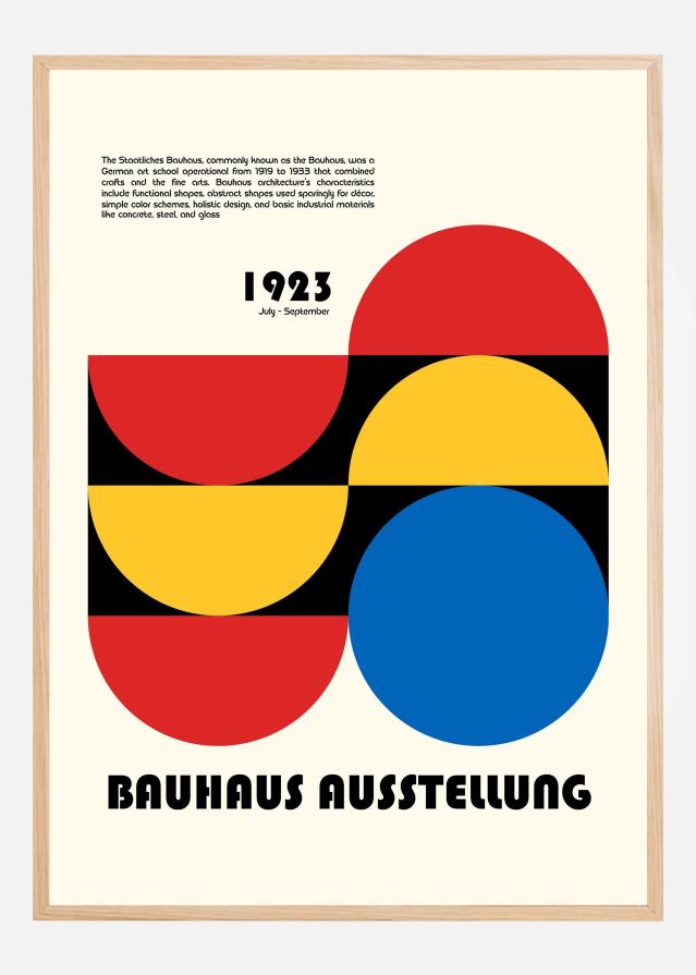 Bauhaus Ausstellung Plakat