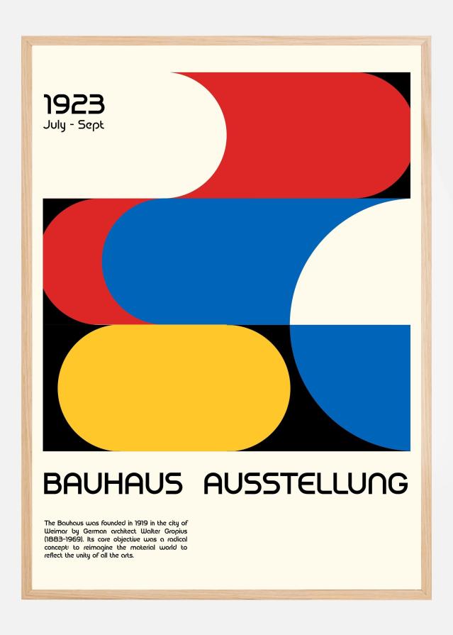 Bauhaus Ausstellung 1923 Plakat