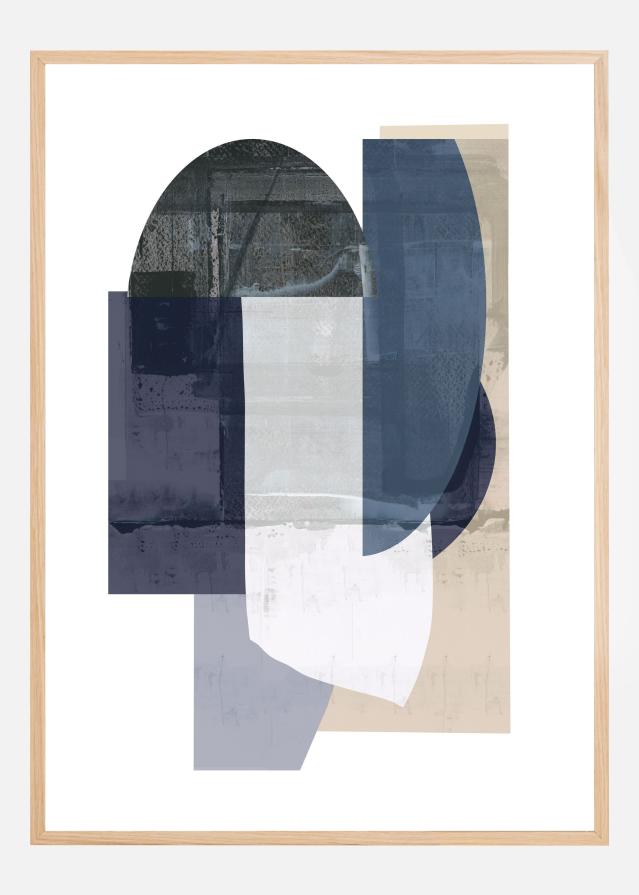 Navy Shapes No1 Plakat