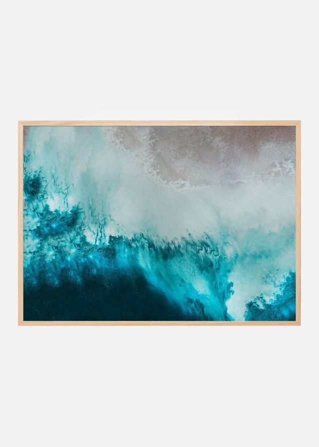 Teal Beach Plakat