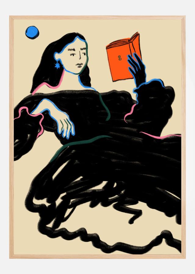 Midnight Reading Plakat