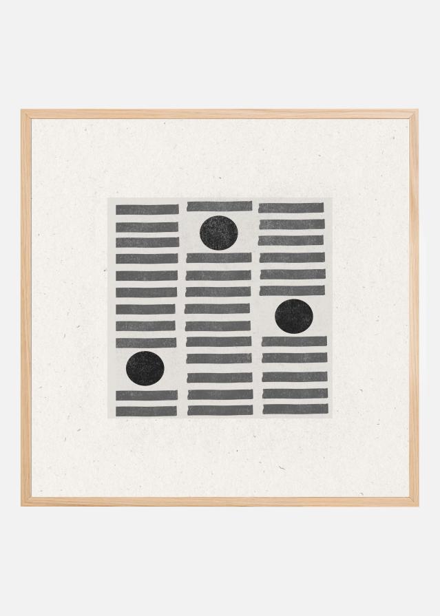 Lines and Circles Plakat