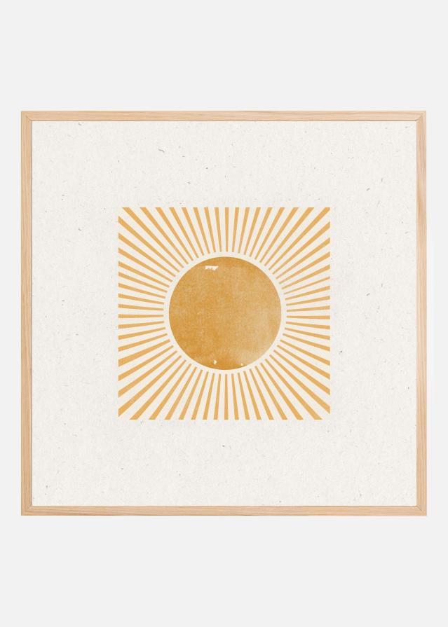 Radiant Sunburst Plakat