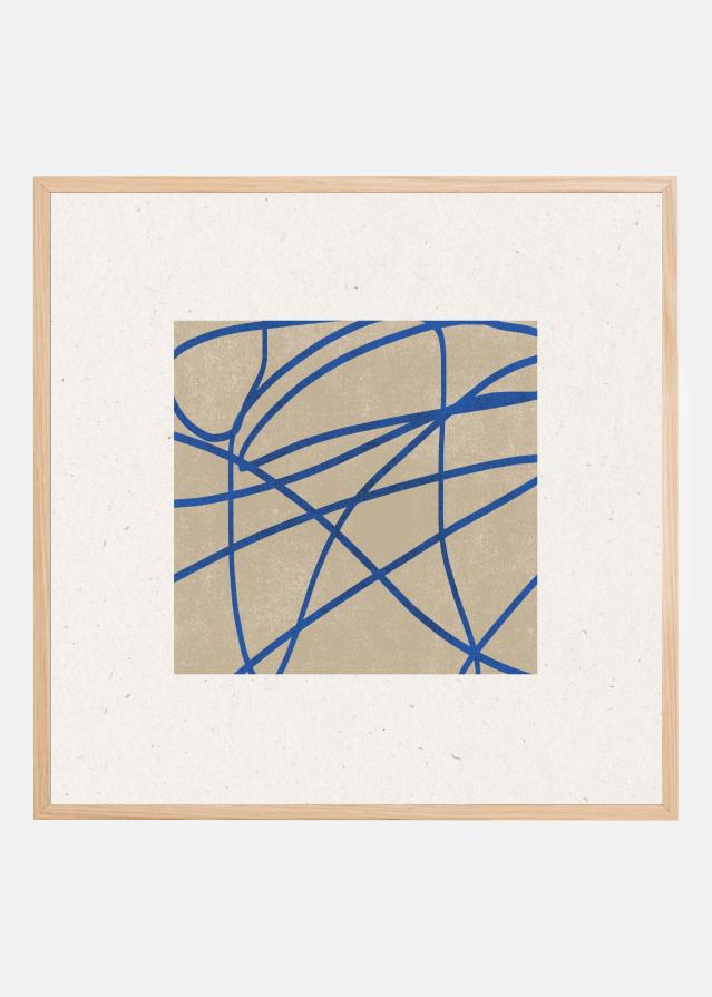 Blue Web Dance Plakat