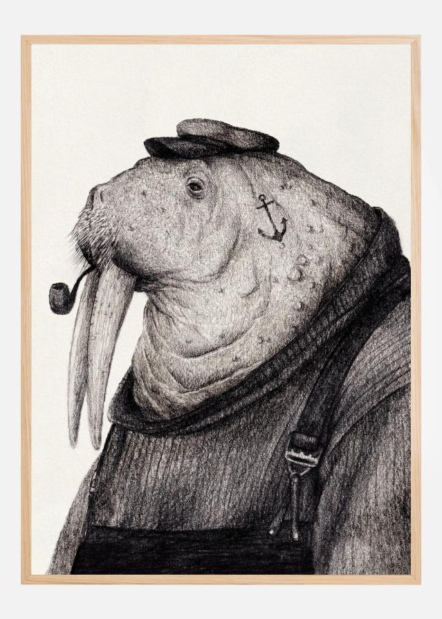 Sea Captain's Wisdom Plakat