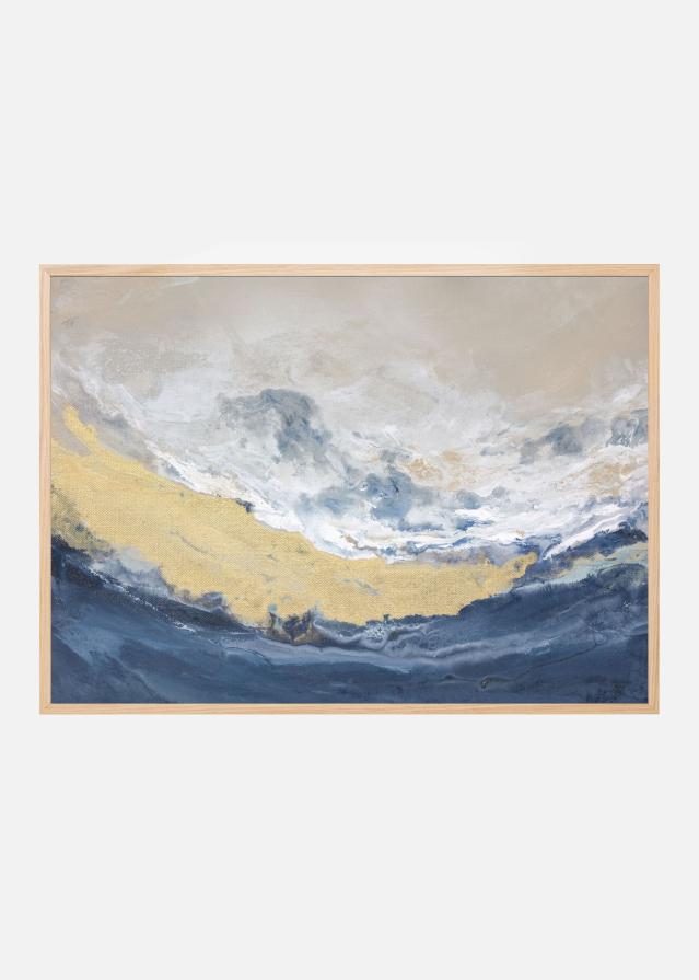 Golden Horizon Wave Plakat