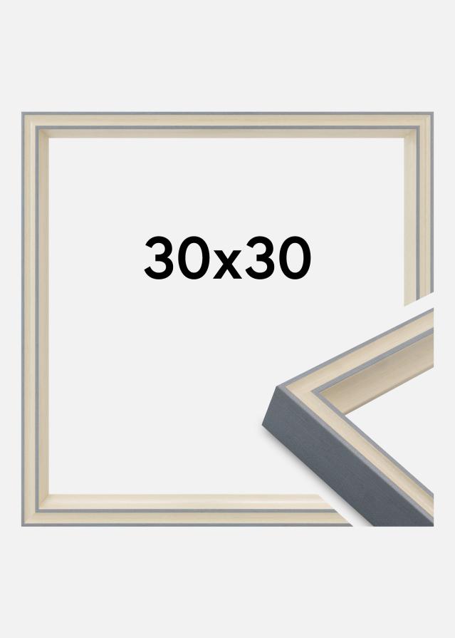 Ramme Riga Akrylglas Grå 30x30 cm