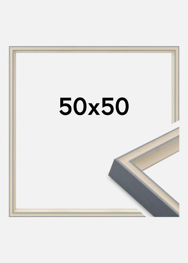 Ramme Riga Akrylglas Stone White / Bluish Grey 50x50 cm