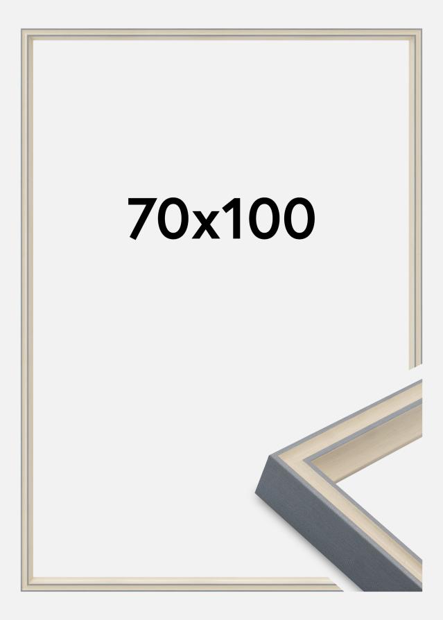 Ramme Riga Akrylglas Stone White / Bluish Grey 70x100 cm