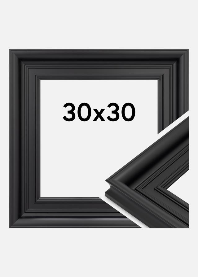 Ramme Scarborough Akrylglas Sort 30x30 cm