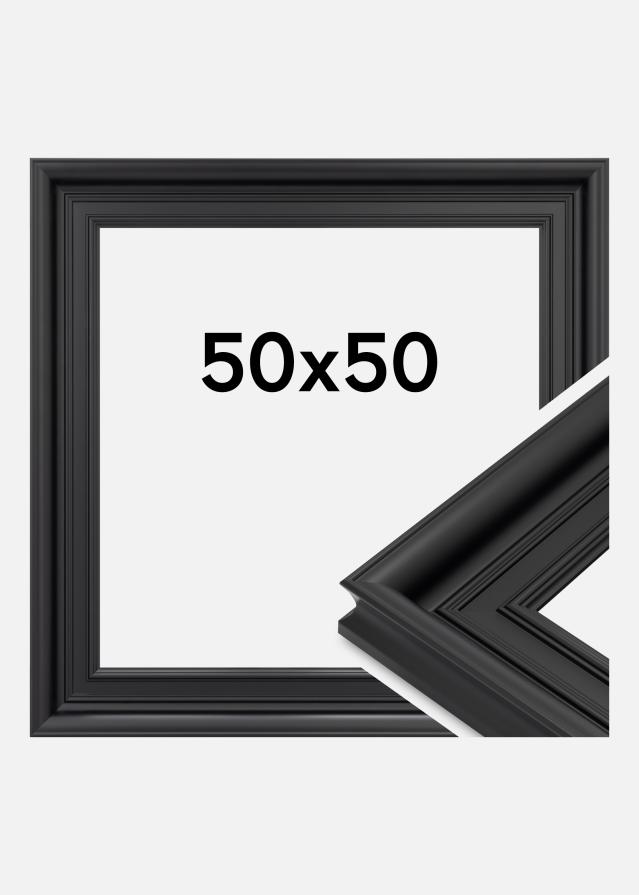 Ramme Scarborough Akrylglas Sort 50x50 cm