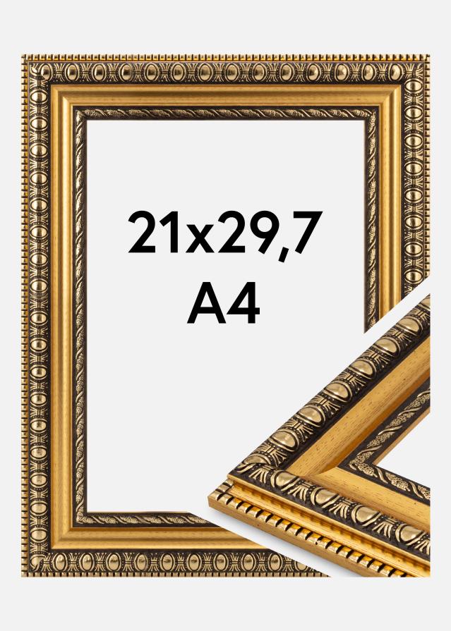 Ramme Ornato Akrylglas Gold 21x29.7 cm (A4)