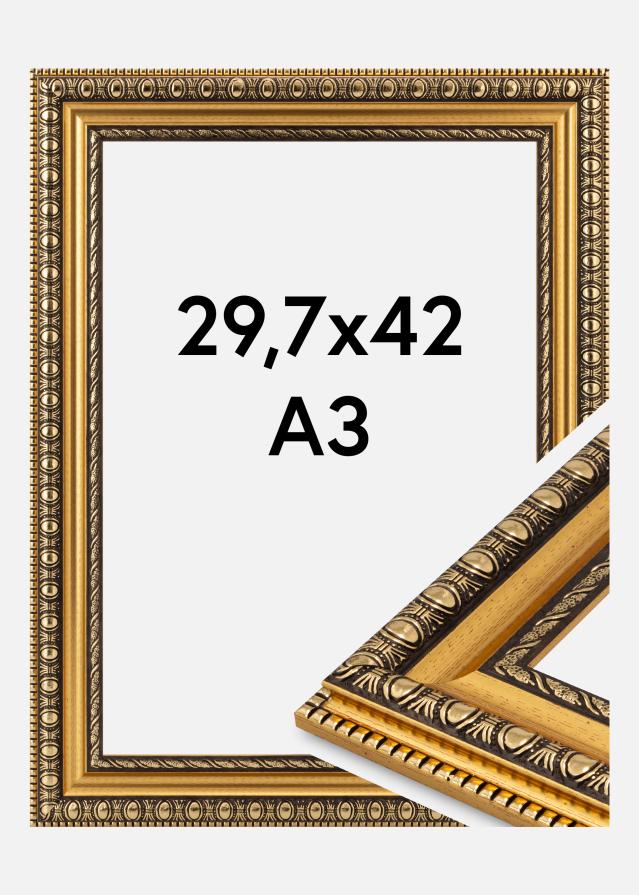 Ramme Ornato Akrylglas Gold 29.7x42 cm (A3)