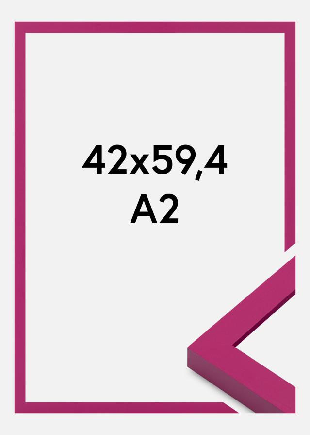 Ramme Selection Akrylglas Bubblegum Pink 42x59.4 cm (A2)