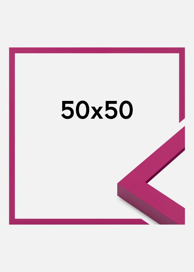 Ramme Selection Akrylglas Bubblegum Pink 50x50 cm