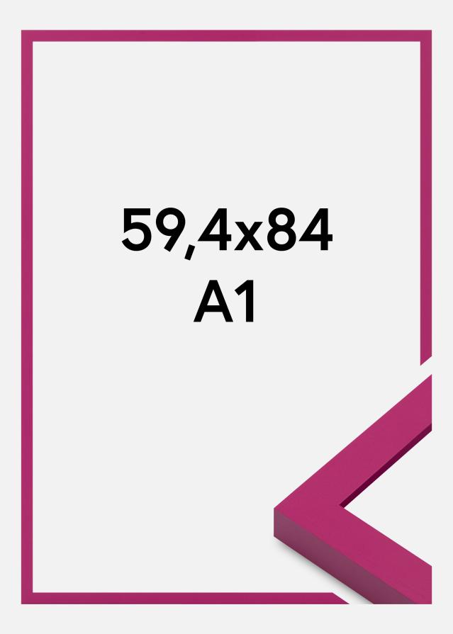 Ramme Selection Akrylglas Bubblegum Pink 59.4x84 cm (A1)