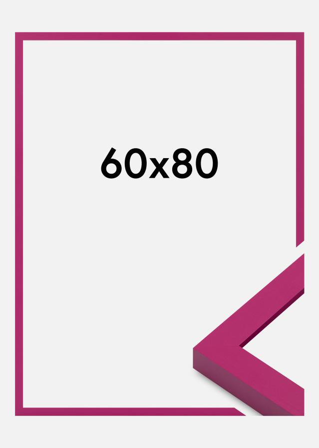 Ramme Selection Akrylglas Bubblegum Pink 60x80 cm