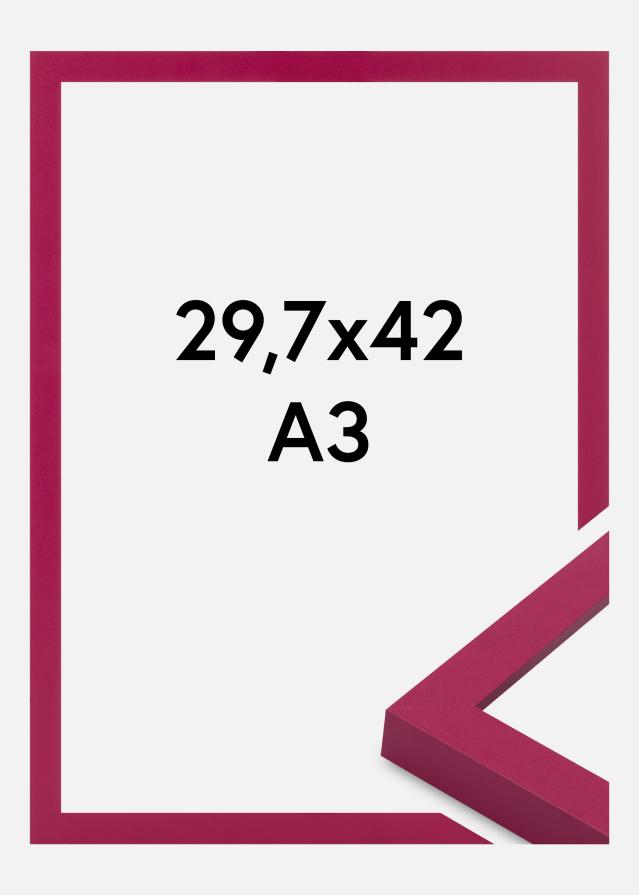 Ramme Selection Akrylglas Hot Pink 29.7x42 cm (A3)