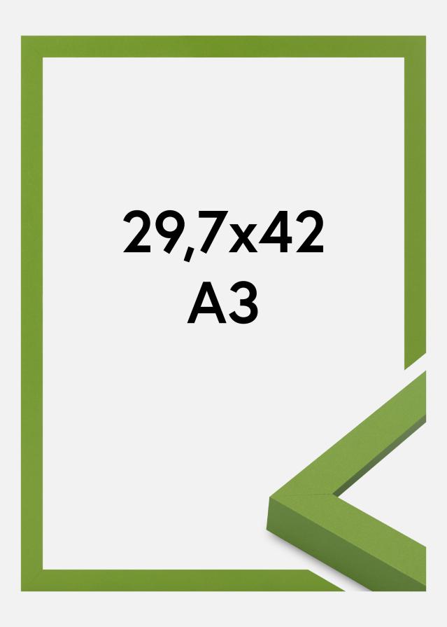 Ramme Selection Akrylglas Lime Green 29.7x42 cm (A3)