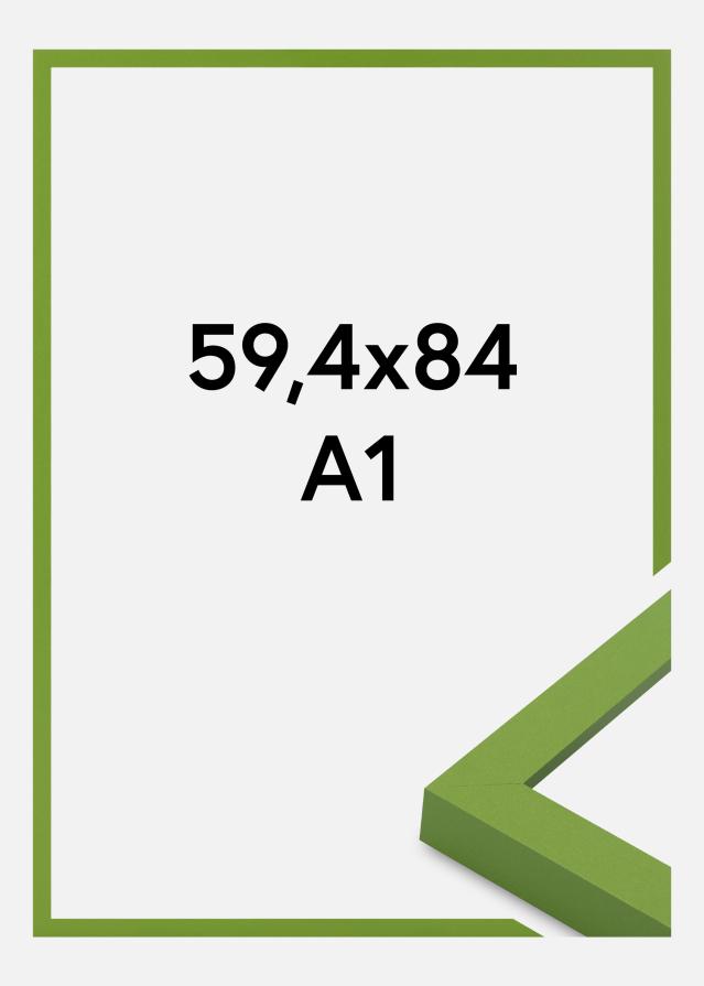 Ramme Selection Akrylglas Lime Green 59.4x84 cm (A1)