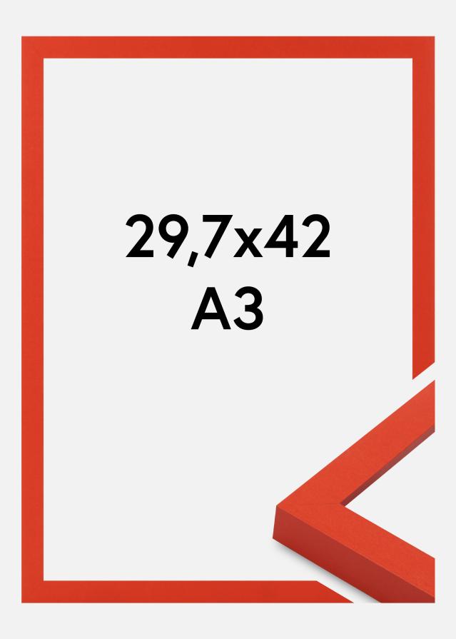 Ramme Selection Akrylglas Red 29.7x42 cm (A3)