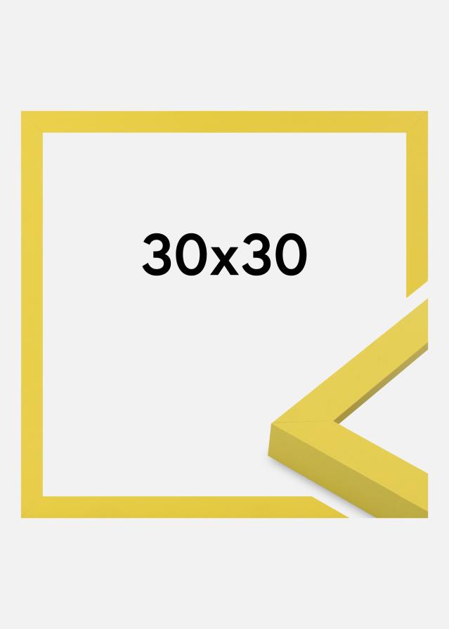 Ramme Selection Akrylglas Yellow 30x30 cm