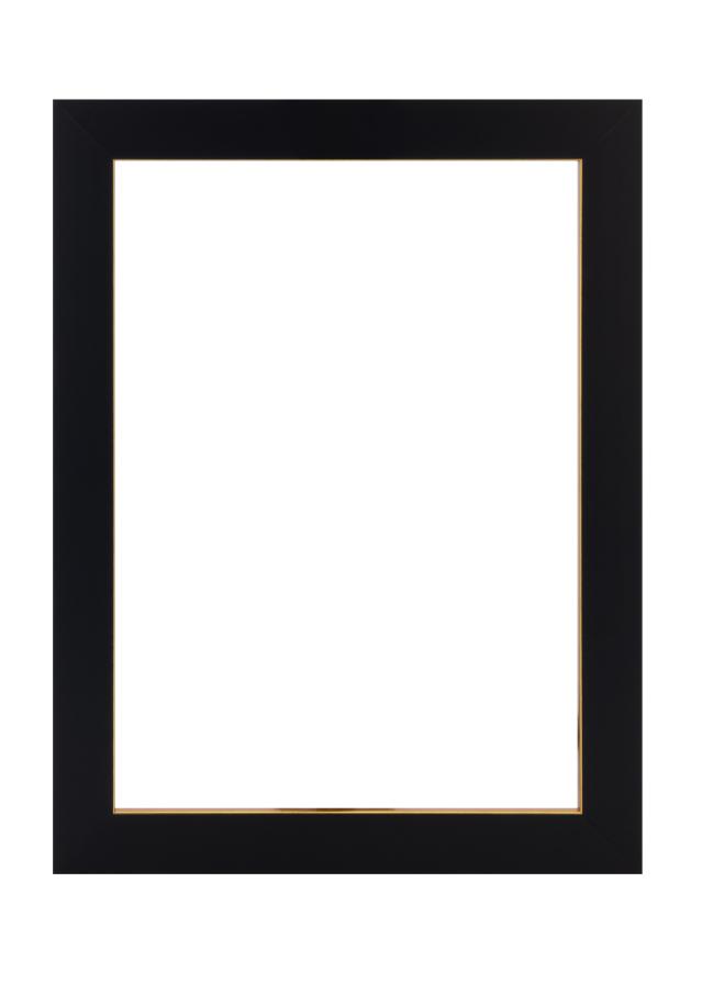 Ramme Sussex Akrylglas Sort/Guld 30x30 cm