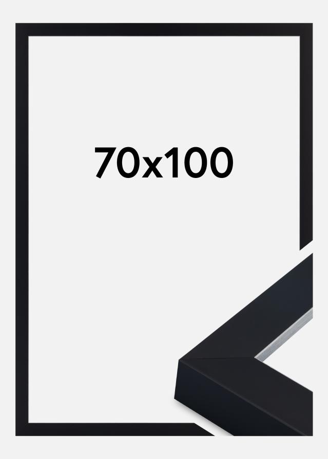 Ramme Sussex Akrylglas Sort/Sølv 70x100 cm