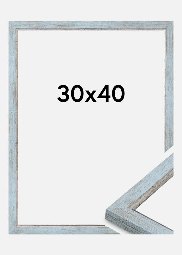 Ramme Whitby Akrylglas Blå 30x40 cm