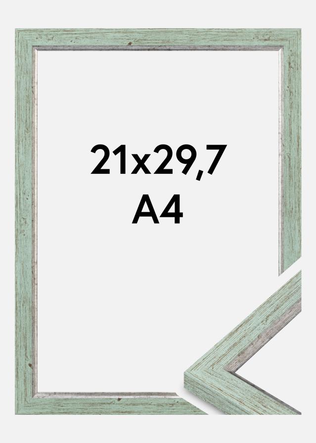 Ramme Whitby Akrylglas Grøn 21x29,7 cm (A4)