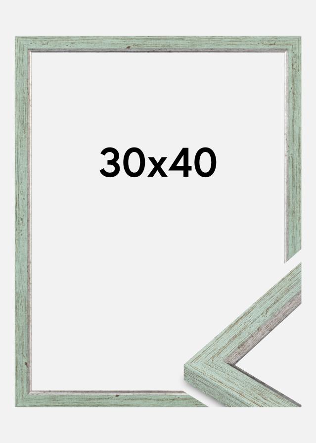 Ramme Whitby Akrylglas Grøn 30x40 cm