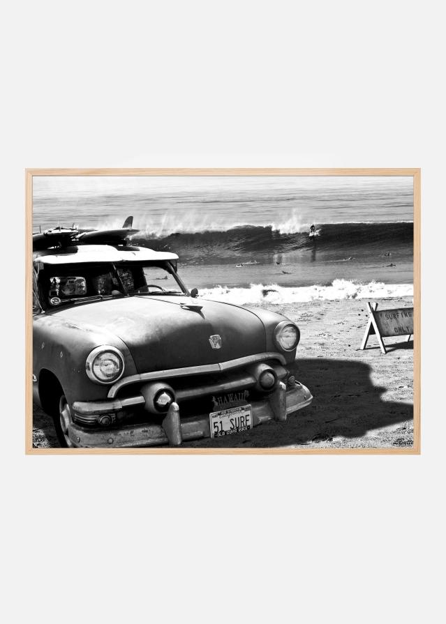 Vintage Ford Woody Plakat